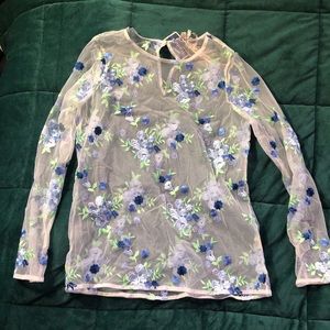 Vintage style lace shirt